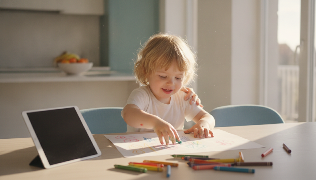 Kids, screens, and the forty-minute rule