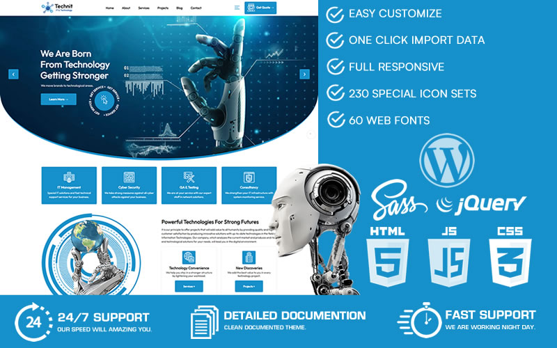 Technit – Technology WordPress Theme
