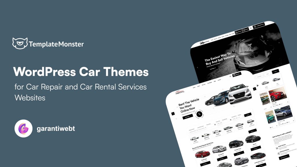 WordPress Car Themes for Car Repair and Car Rental Services Websites