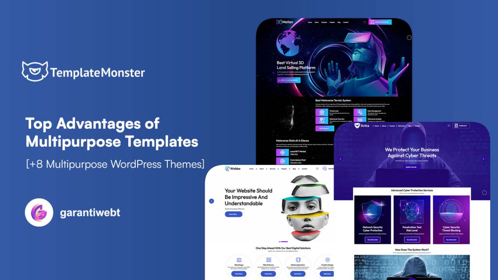Top Advantages of Multipurpose Templates [+8 Multipurpose WordPress Themes]
